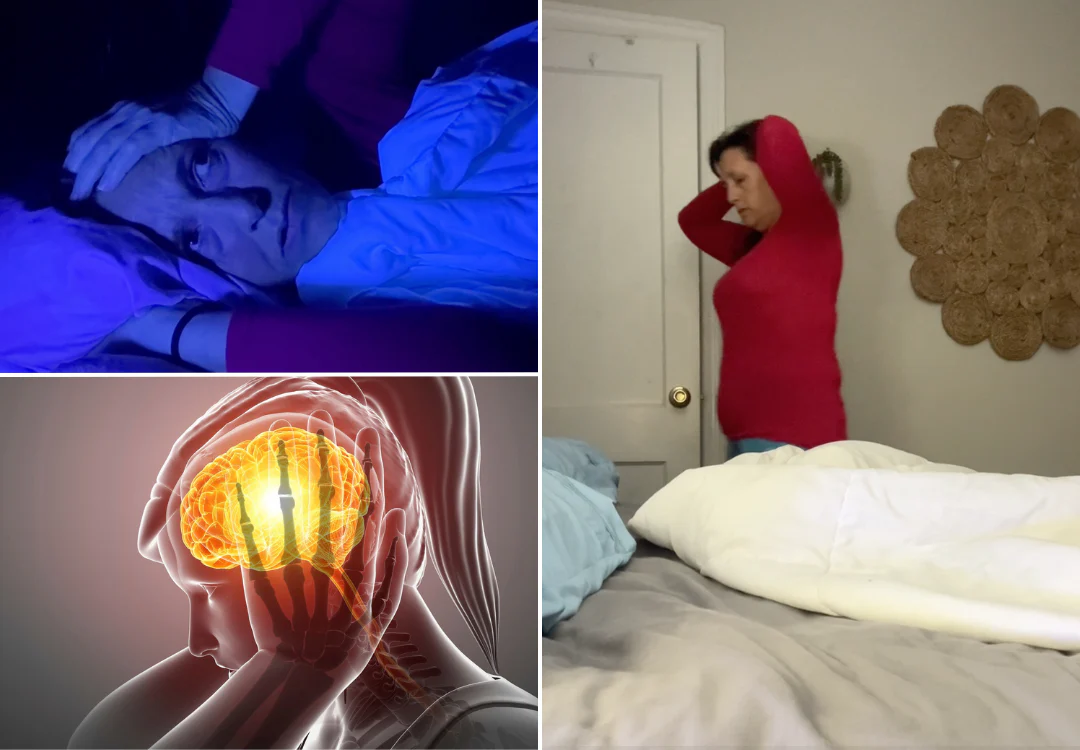 Person peacefully sleeping
